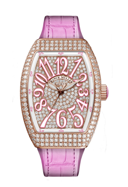 Review Franck Muller Vanguard Lady Replica Watch V 32 SC AT FO D CD 5N DIA BLC RS (RS)